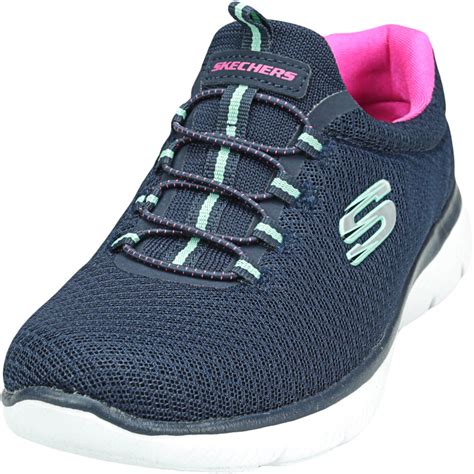 Durable synthetic overlays at toe, sides and heel. . Walmart skechers